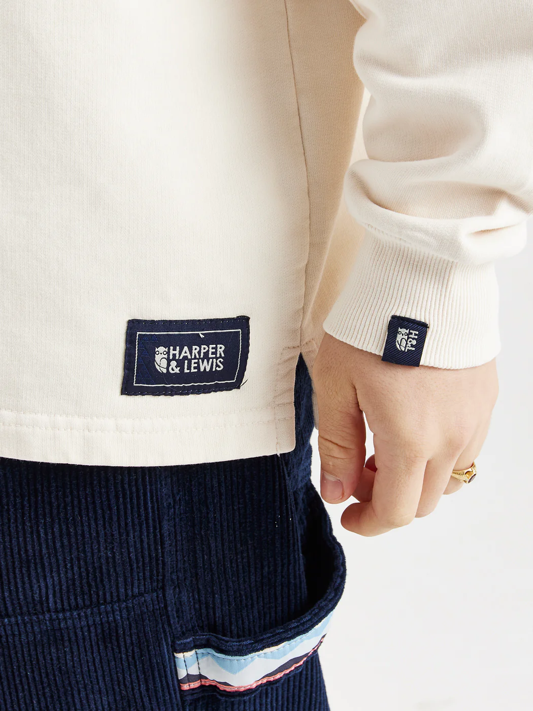 Kelsey Sweater Cream - Harper & Lewis