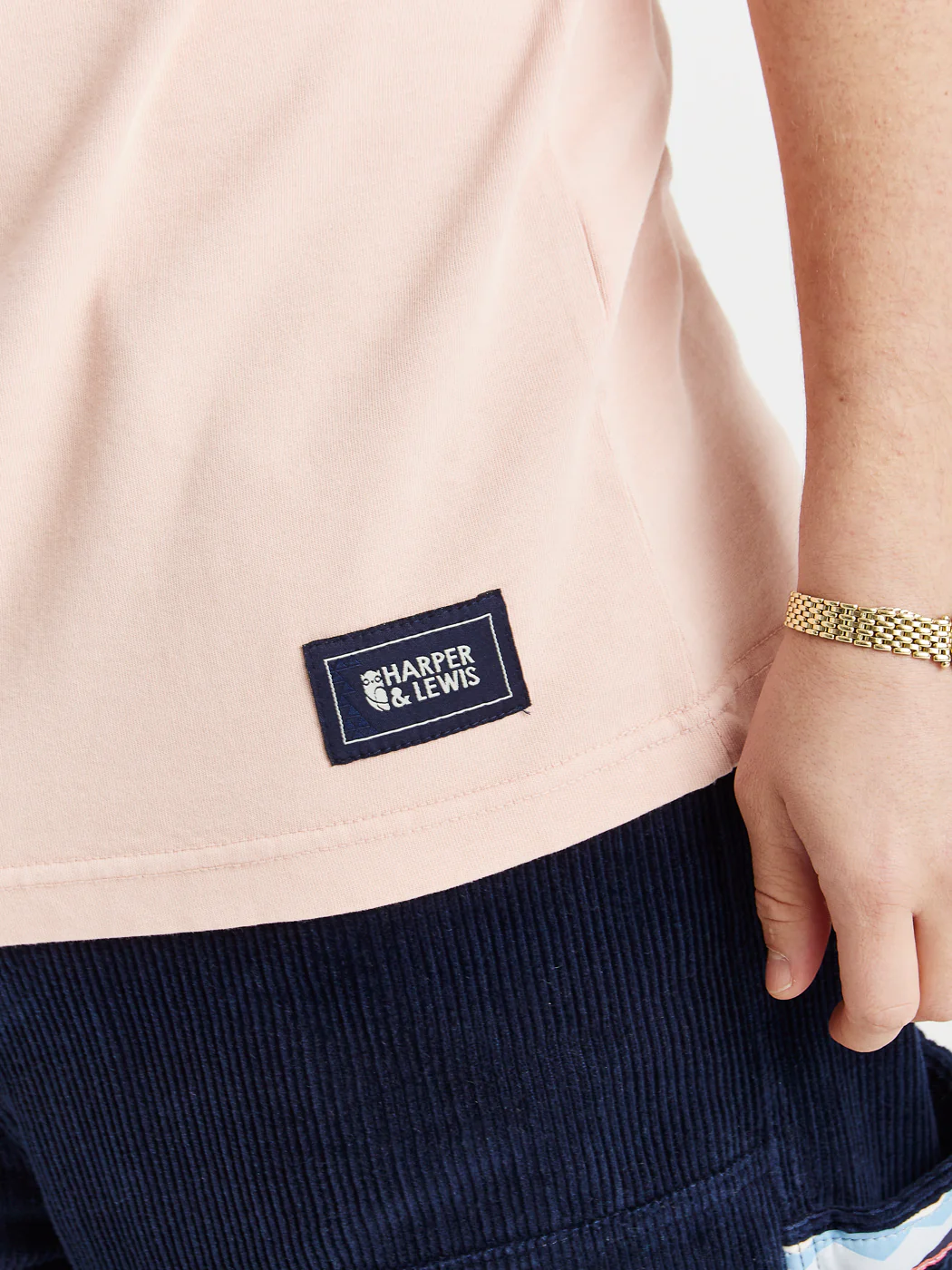 Lumi Tee Dusty Pink - Harper & Lewis